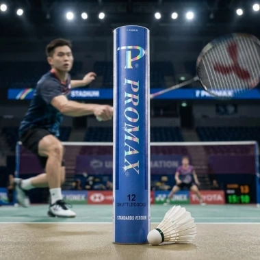 Ống cầu lông PROMAX 12 quả chính hãng Động Lực mẫu mới Độ bền cao tốc độ tối ưu 4