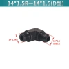 Ống dầu áp suất cao Khuỷu tay Loại D 74° Dây tóc loe 14/16/18/22 1.5mm 90° góc phải ZII9 - Giá chỉ 67.604 VND 6