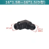 Ống dầu áp suất cao Khuỷu tay Loại D 74° Dây tóc loe 14/16/18/22 1.5mm 90° góc phải ZII9 - Giá chỉ 67.604 VND 7