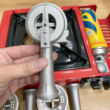 Ống Điếu Đầu Đốt Họng Chia Lửa DL-01 - Thay Thế Bếp Gas Du Lịch 8