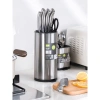 Ống Đựng Dao Kéo Đũa Thìa Inox Không Gỉ, Khe Thoát Nước, Tránh Bám Bụi, Nhỏ Gọn 90k 5