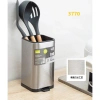 Ống Đựng Dao Kéo Đũa Thìa Inox Không Gỉ, Khe Thoát Nước, Tránh Bám Bụi, Nhỏ Gọn 90k 6