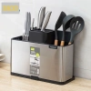 Ống Đựng Dao Kéo Đũa Thìa Inox Không Gỉ, Khe Thoát Nước, Tránh Bám Bụi, Nhỏ Gọn 90k 7