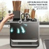 Ống Đựng Đũa Dao Kéo TÁOHOME - Hộp Thép Carbon Đa Năng, Để Bàn/Treo Tường, Khay Ráo Nước Chống ẩm, Giá 209.000₫ 6