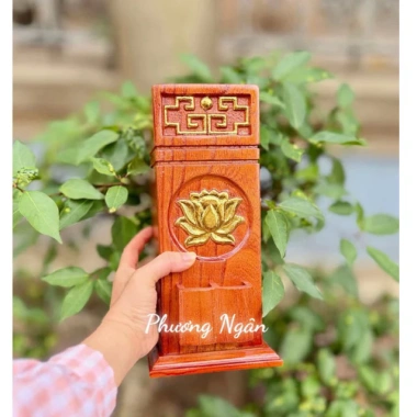 Ống đựng nhang đa mẫu chỗ bật lửa tiện lợi, hàng dày chạm khắc sắc nét chỉ 100.000 VND