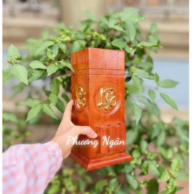 Ống đựng nhang đa mẫu chỗ bật lửa tiện lợi, hàng dày chạm khắc sắc nét chỉ 100.000 VND