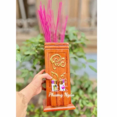 Ống đựng nhang đa mẫu chỗ bật lửa tiện lợi, hàng dày chạm khắc sắc nét chỉ 100.000 VND