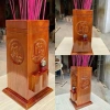 Ống đựng nhang gỗ tự nhiên ngăn hộp quẹt tiện lợi sang trọng giá 99.000 đồng 2