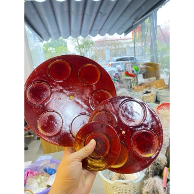 Ống đựng nhang gỗ tự nhiên ngăn hộp quẹt tiện lợi sang trọng giá 99.000 đồng