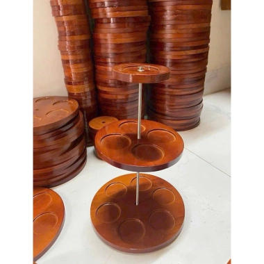 Ống đựng nhang gỗ tự nhiên ngăn hộp quẹt tiện lợi sang trọng giá 99.000 đồng