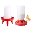 Ống Đựng Thức Ăn Tự Động 24cm 1L Nhựa PP An Toàn cho Gà Con, Chim, Gia Cầm - Giá 85.000₫