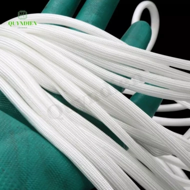 Ống Gen Sợi Thủy Tinh Amiang 600°C Chống Cháy - Cuộn Nhiều Size | Quỳnh Diễn 3