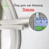 Ống Gen Sợi Thủy Tinh Amiang 600°C Chống Cháy - Nhiều Size, Giá 79.900₫ Quỳnh Diễn 8