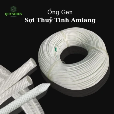 Ống Gen Sợi Thủy Tinh Chịu Nhiệt 600°C Nhiều Size 4-14mm Chống Cháy Linh Kiện Điện Tử Quỳnh Diễn 10.000₫
