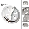 Ống gió tròn thép không gỉ 5 Inch - Lỗ thông hơi, núm mở nắp lưới tản nhiệt, giảm giá 191k 4