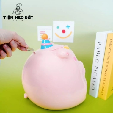 Ống Heo Happy Tiết Kiệm Chúc Mừng Sinh Nhật Loại 1 - Hàng Đẹp, Giá 149.999 tại Tiệm Heo Đất LX