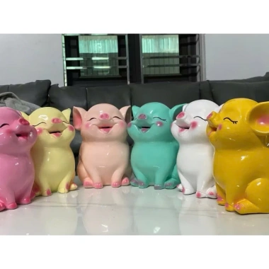 Ống Heo Tiết Kiệm HEO HOT 3D TAI VỂNH - PIPA PIPO - Giá Xưởng 109k - Quà Tặng