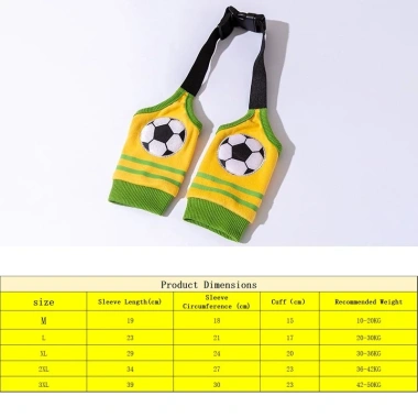 Ống hỗ trợ khớp ngăn liếm thoáng khí, không tuột, dây dán điều chỉnh polyester - Bác sĩ thú y khuyên dùng cho chó 10-50kg, giảm giá 23% 9