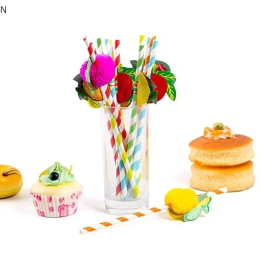 Ống hút giấy 3D Trái Cây Cotail 20cm - Lốc 50 cái NS, đa màu sắc, trang trí tiệc 3 Ống hút giấy 3D Trái Cây Cotail 20cm - Lốc 50 cái NS, đa màu sắc, trang trí tiệc 3
