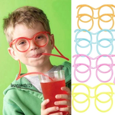 Ống Hút Mắt Kính Dễ Thương Giảm Giá 21k Còn 17k - Tạo Bữa Tiệc Vui Nhộn Sáng Tạo 2