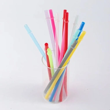Ống hút nhựa bột vàng – Lấp lánh, kèm bàn chải sạch, phù hợp cốc 20‑40oz, quà tặng ô tô