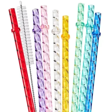 Ống hút nhựa Ecozen 26cm 8mm, phù hợp ly 710ml, không BPA, an toàn, độ bền cao, dễ vệ sinh, giá chỉ 37.840₫ - giảm tới 20% 7