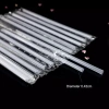Ống hút nhựa trong suốt dùng một lần 100/300/500 pcs - Phù hợp trà bong bóng, sinh tố, nước trái cây - Giá ưu đãi 77.692₫ 2