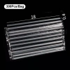 Ống hút nhựa trong suốt dùng một lần 100/300/500 pcs - Phù hợp trà bong bóng, sinh tố, nước trái cây - Giá ưu đãi 77.692₫ 9