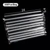 Ống hút nhựa trong suốt dùng một lần 100/300/500 pcs - Phù hợp trà bong bóng, sinh tố, nước trái cây - Giá ưu đãi 77.692₫ 10