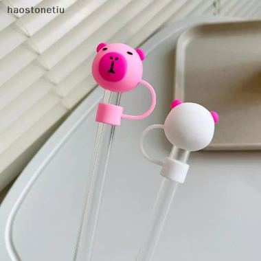 Ống Hút NS Silicone 10mm Capybara – Uống, Nắp Chống Bắn, Phích Cắm – 46.420₫
