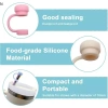 Ống hút silicon NS có nắp tái sử dụng, chống rò rỉ, chặn bụi, tương thích cốc trà - 35.090₫ 2