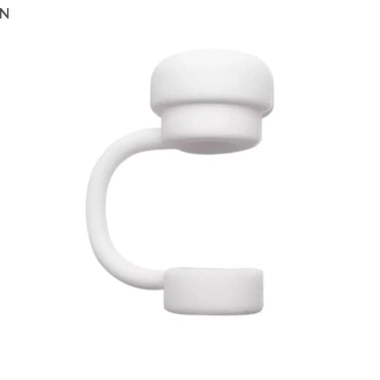 Ống hút silicon NS có nắp tái sử dụng, chống rò rỉ, chặn bụi, tương thích cốc trà - 35.090₫