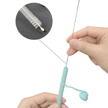 Ống hút silicon OCINONE dài tái dùng, bình nước lớn có nắp, dùng cho cốc 30‑40 oz tiệc, bếp & bar 9