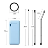 Ống Hút Silicone Gập Lại Kim Loại - Hộp Bảo Quản, Dễ Mang Đi Du Lịch, Nhà Bếp, Giá chỉ 63.400₫ 8
