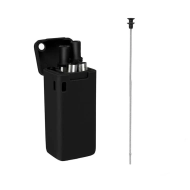 Ống Hút Silicone Gập Lại Kim Loại - Hộp Bảo Quản, Dễ Mang Đi Du Lịch, Nhà Bếp, Giá chỉ 63.400₫ 10