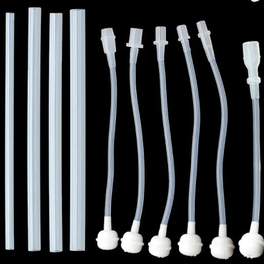 Ống hút silicone linh hoạt, ống nối nhựa thay thế bình nước, bình tập uống - Giá 11.000₫