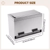 Ống Hút Thép Bền, Hộp Đựng Sang Trọng Cho Doanh Nhân, Café, Phòng Ăn - 445.500₫ 5
