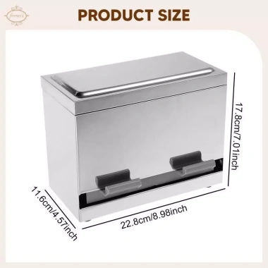 Ống Hút Thép Bền, Hộp Đựng Sang Trọng Cho Doanh Nhân, Café, Phòng Ăn - 445.500₫ 5