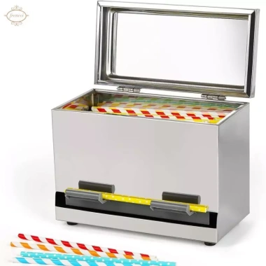 Ống Hút Thép Bền, Hộp Đựng Sang Trọng Cho Doanh Nhân, Café, Phòng Ăn - 445.500₫ 6