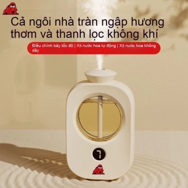 Ống khuếch tán hương thơm thông minh tự động, làm mới không khí phòng ngủ, nhà vệ sinh, khử mùi, giá ưu đãi 4.3 triệu 5