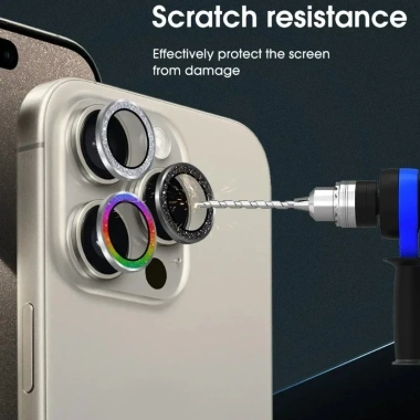 Ống kính bảo vệ kim loại dài lánh cho iPhone 13/14 Mini Pro Max Plus – Vòng máy ảnh chắc chắn, giá ưu đãi 42.220₫ 6