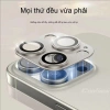 Ống Kính Giáp Kim Loại cho iPhone 17/16/15/14/13/12/11 Pro Max Plus - Chống Trầy, Bảo Vệ Đỉnh, Giá 49.500đ 2
