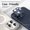 Ống Kính Giáp Kim Loại cho iPhone 17/16/15/14/13/12/11 Pro Max Plus - Chống Trầy, Bảo Vệ Đỉnh, Giá 49.500đ 4