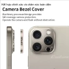 Ống Kính Giáp Kim Loại cho iPhone 17/16/15/14/13/12/11 Pro Max Plus - Chống Trầy, Bảo Vệ Đỉnh, Giá 49.500đ 5