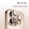 Ống Kính Giáp Kim Loại cho iPhone 17/16/15/14/13/12/11 Pro Max Plus - Chống Trầy, Bảo Vệ Đỉnh, Giá 49.500đ 7
