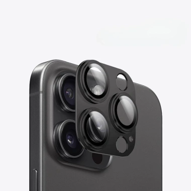 Ống Kính Giáp Kim Loại cho iPhone 17/16/15/14/13/12/11 Pro Max Plus - Chống Trầy, Bảo Vệ Đỉnh, Giá 49.500đ 10