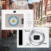 Ống kính kép 48MP 2.8 inch 4K zoom 16X flash - máy ảnh cho trẻ em, quà sinh nhật 3