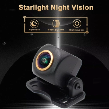 Ống kính mắt cá 4K AHD 1.920x1.080P – Camera trước/sau xe, nhìn đêm sao, hỗ trợ Android 3