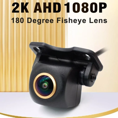 Ống kính mắt cá 4K AHD 1.920x1.080P – Camera trước/sau xe, nhìn đêm sao, hỗ trợ Android 4