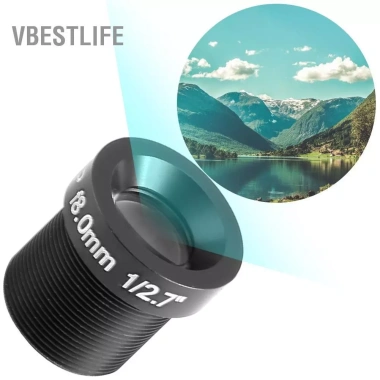 Ống kính VBESTLIFE 8mm góc rộng 1.080P cho camera quan sát - Bảo mật cao, Giá giảm còn 74.800₫